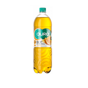 Aura апельсин с соком (1л)