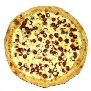 Пицца Сырная с колбасками (30 см классическое тесто)